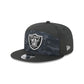 Las Vegas Raiders 2026 Salute to Service Split Panel 9FIFTY Snapback Hat