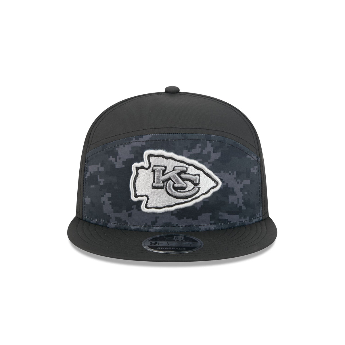 Kansas City Chiefs 2026 Salute to Service Split Panel 9FIFTY Snapback Hat