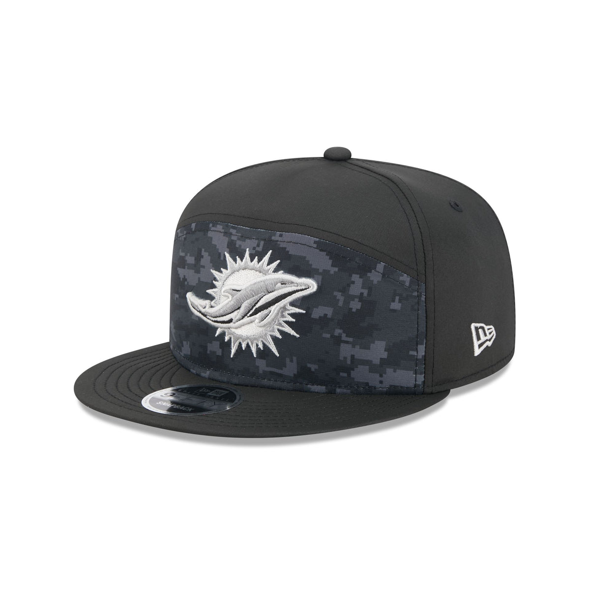 Miami Dolphins 2026 Salute to Service Split Panel 9FIFTY Snapback Hat
