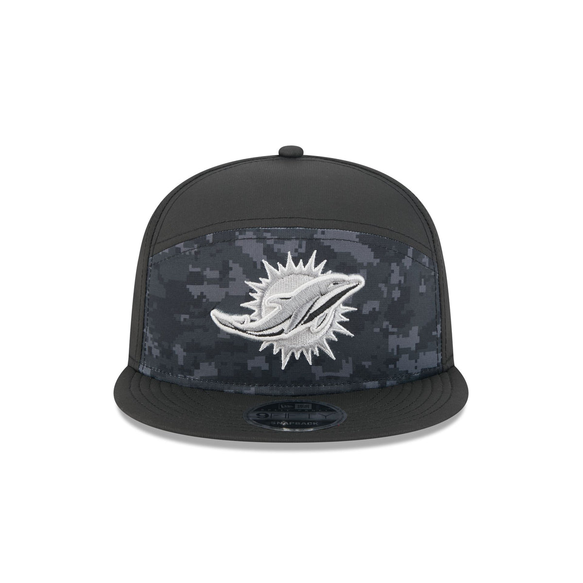 Miami Dolphins 2026 Salute to Service Split Panel 9FIFTY Snapback Hat