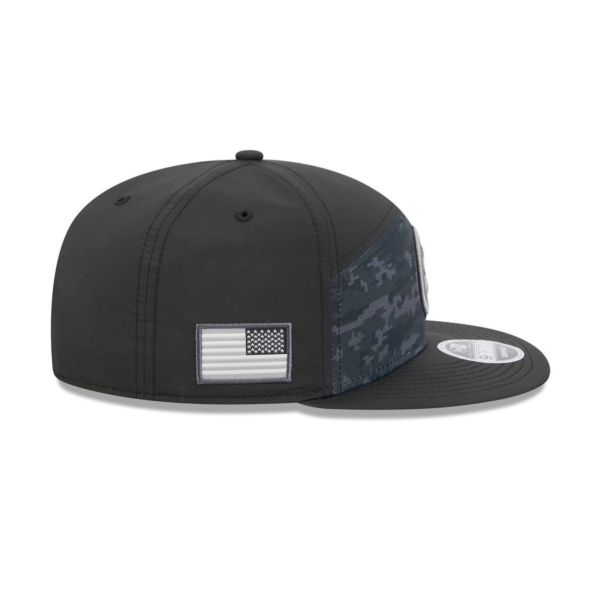 Pittsburgh Steelers 2026 Salute to Service Split Panel 9FIFTY Snapback Hat