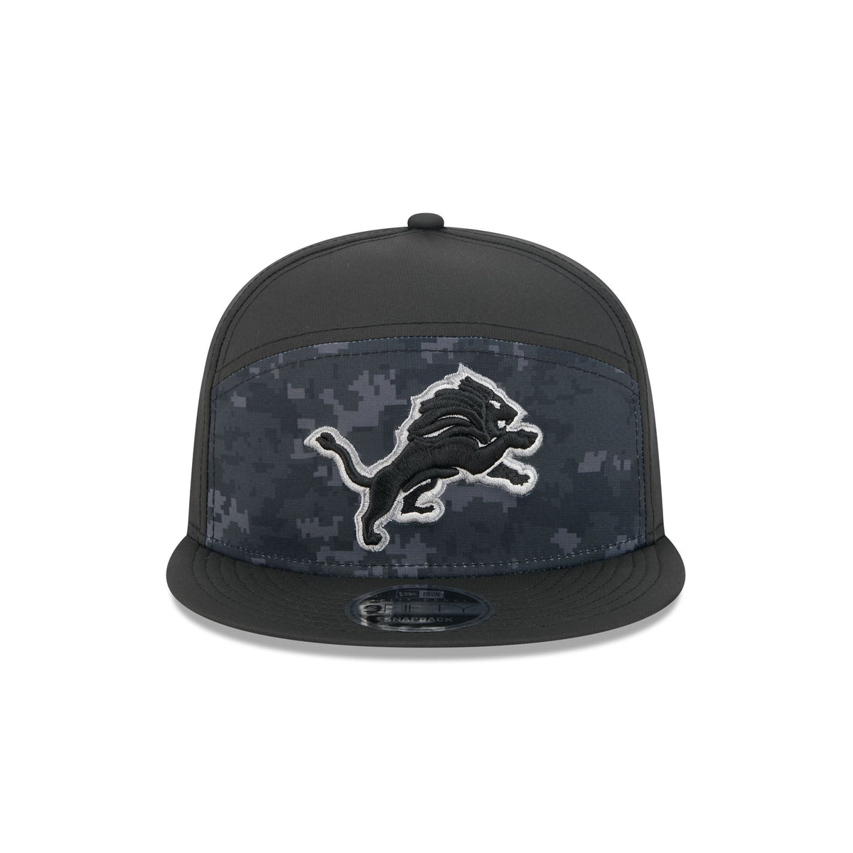 Detroit Lions 2026 Salute to Service Split Panel 9FIFTY Snapback Hat