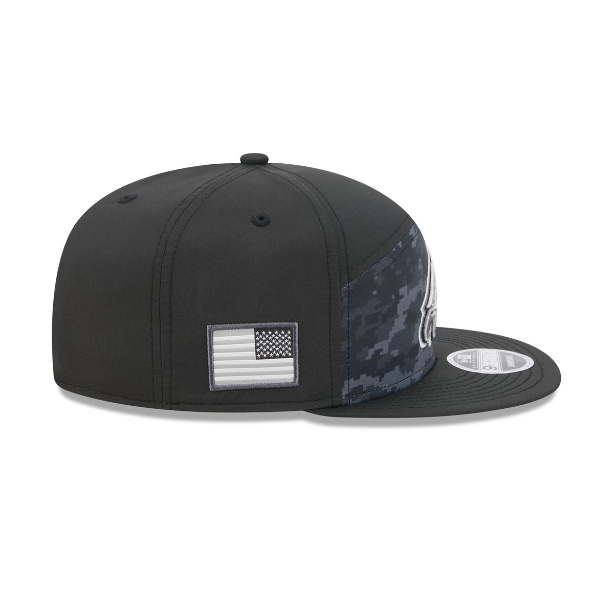 Philadelphia Eagles 2026 Salute to Service Split Panel 9FIFTY Snapback Hat
