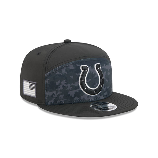 Indianapolis Colts 2026 Salute to Service Split Panel 9FIFTY Snapback Hat