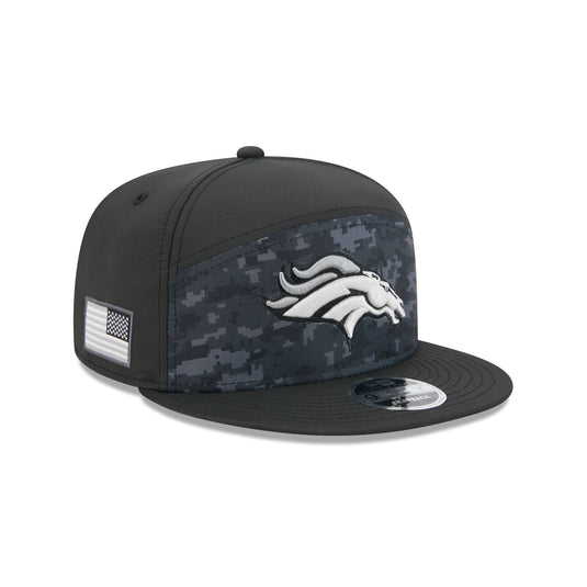 Denver Broncos 2026 Salute to Service Split Panel 9FIFTY Snapback Hat