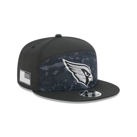 Arizona Cardinals 2026 Salute to Service Split Panel 9FIFTY Snapback Hat