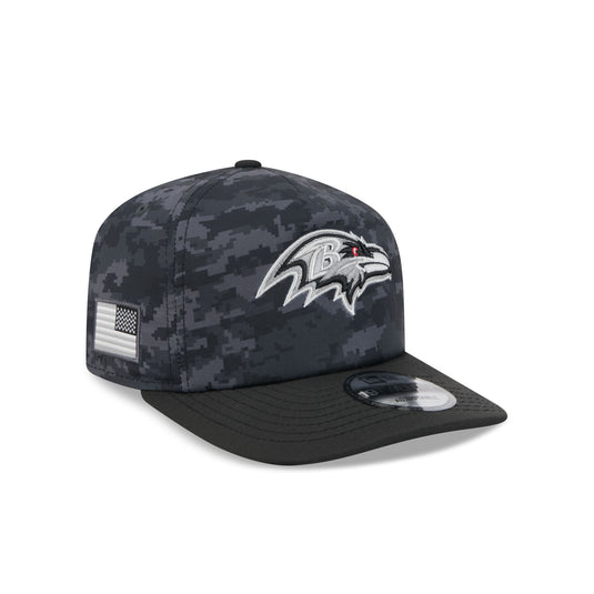 Baltimore Ravens 2026 Salute to Service 19TWENTY Snapback Hat