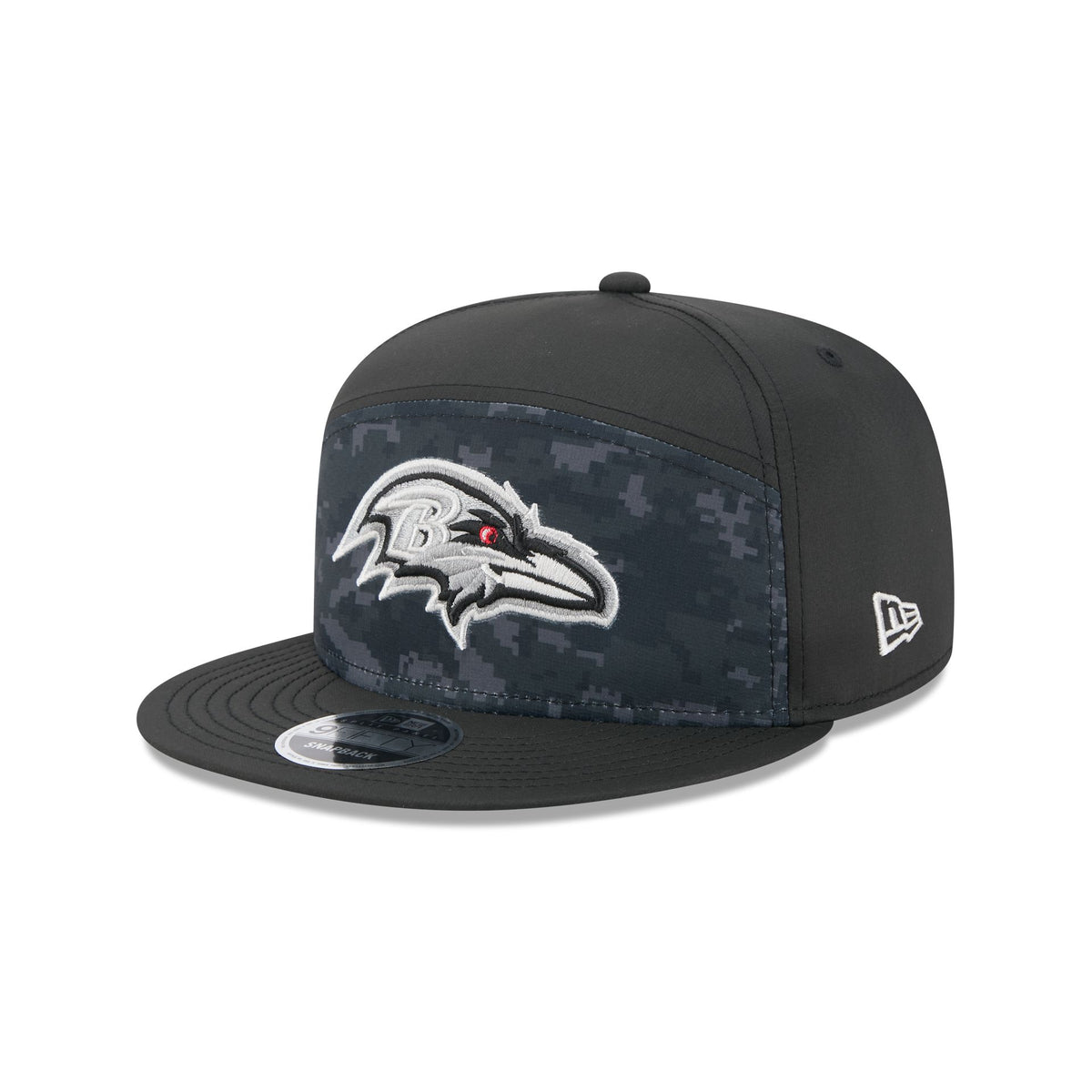 Baltimore Ravens 2026 Salute to Service Split Panel 9FIFTY Snapback Hat