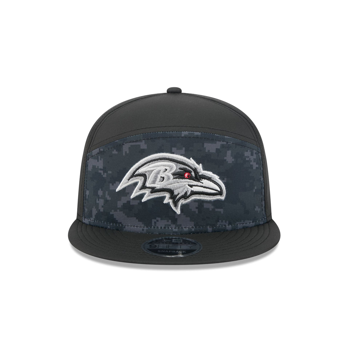 Baltimore Ravens 2026 Salute to Service Split Panel 9FIFTY Snapback Hat