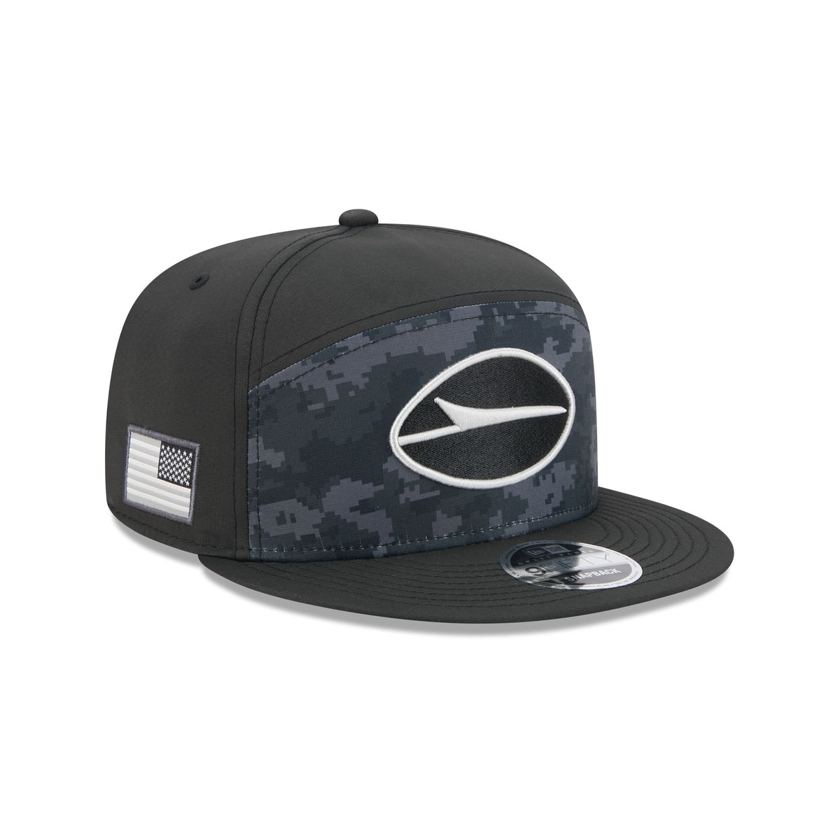 New York Jets 2026 Salute to Service Split Panel 9FIFTY Snapback Hat