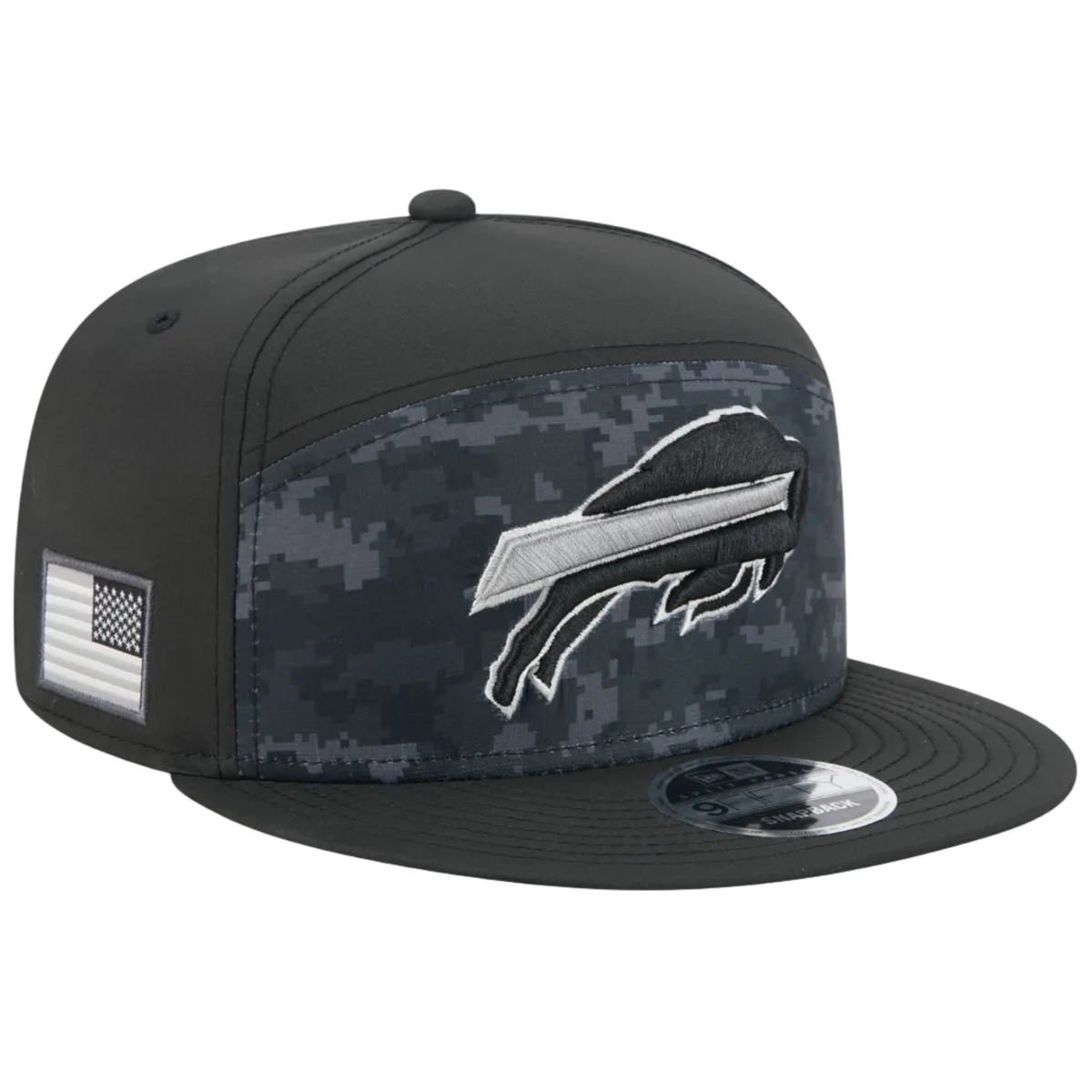 Buffalo Bills 2026 Salute to Service Split Panel 9FIFTY Snapback Hat