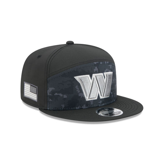 Washington Commanders 2026 Salute to Service Split Panel 9FIFTY Snapback Hat