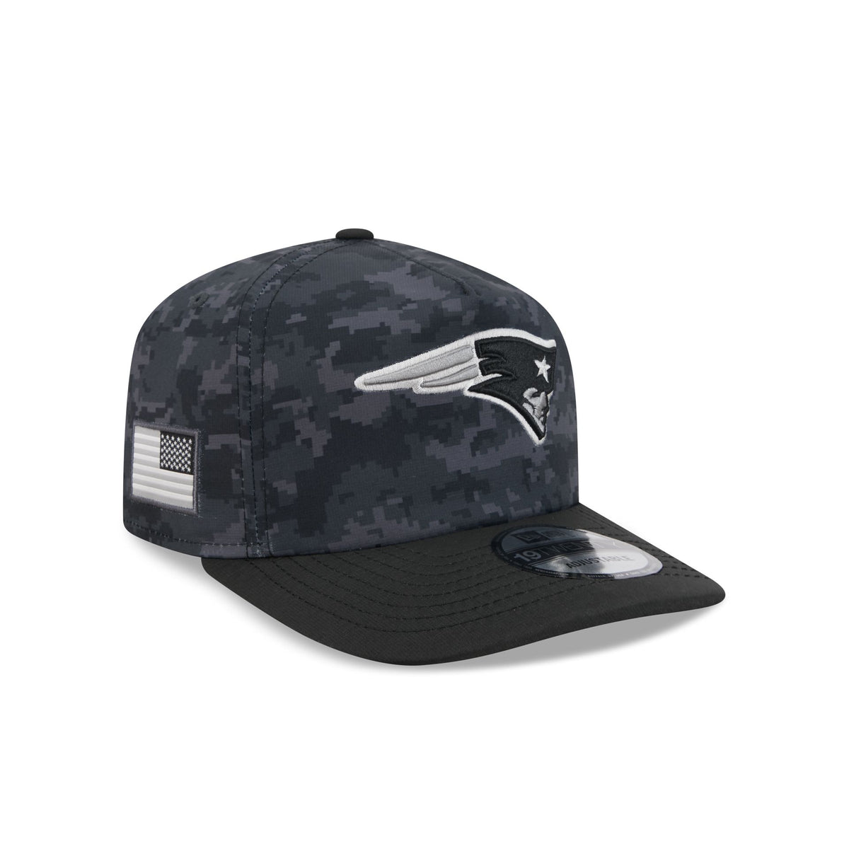 New England Patriots 2026 Salute to Service 19TWENTY Snapback Hat
