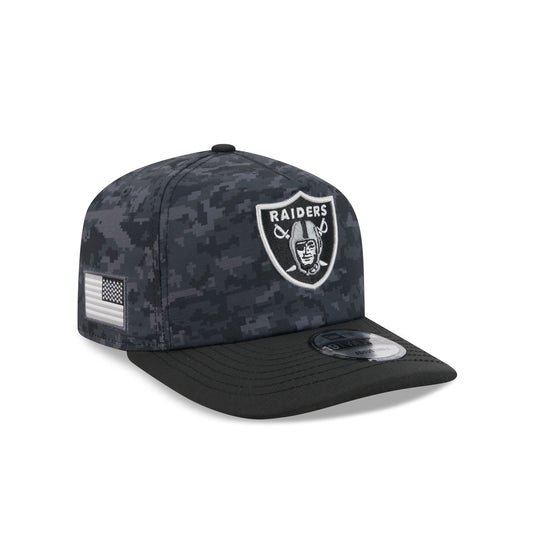 Las Vegas Raiders 2026 Salute to Service 19TWENTY Snapback Hat