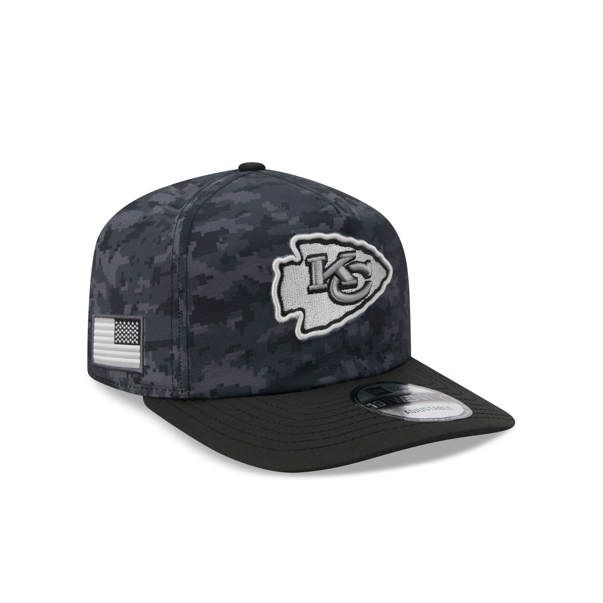 Kansas City Chiefs 2026 Salute to Service 19TWENTY Snapback Hat