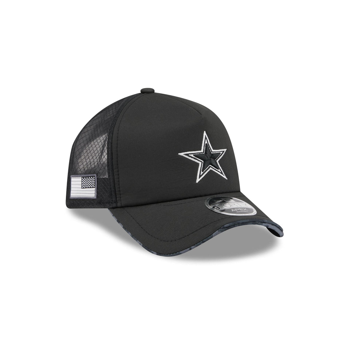 Dallas Cowboys 2026 Salute to Service 9FORTY APEX Snapback Hat