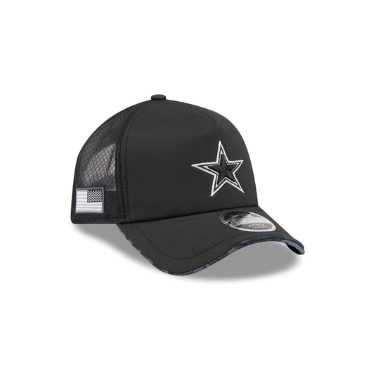 Dallas Cowboys 2026 Salute to Service 9FORTY APEX Snapback Hat