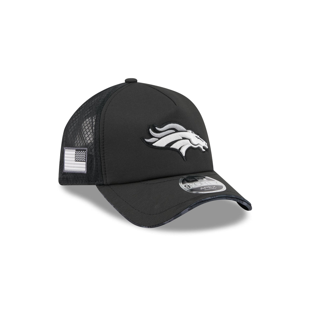 Denver Broncos 2026 Salute to Service 9FORTY APEX Snapback Hat