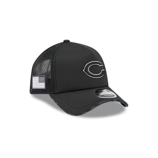 Chicago Bears 2026 Salute to Service 9FORTY APEX Snapback Hat