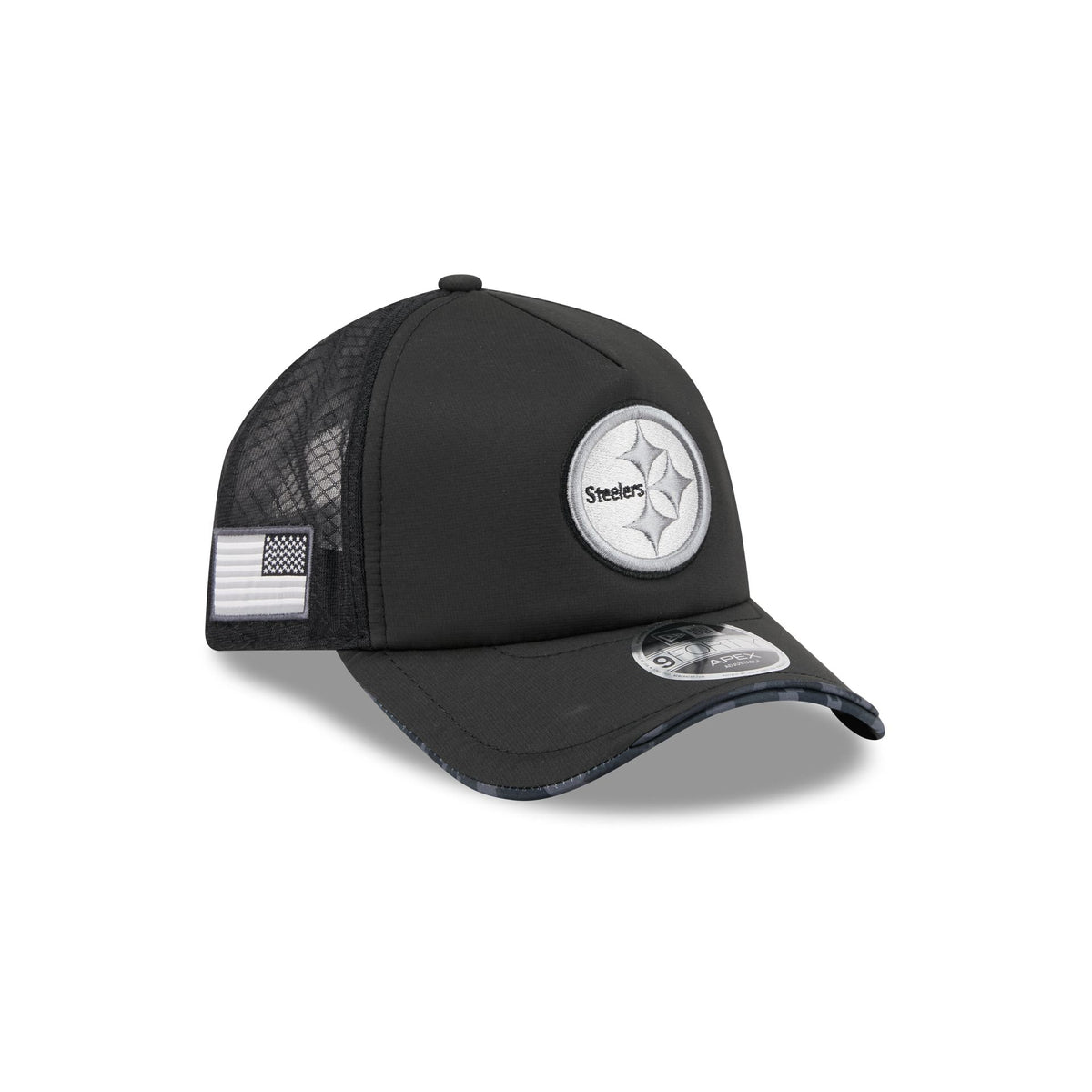 Pittsburgh Steelers 2026 Salute to Service 9FORTY APEX Snapback Hat