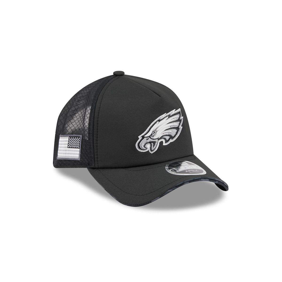 Philadelphia Eagles 2026 Salute to Service 9FORTY APEX Snapback Hat