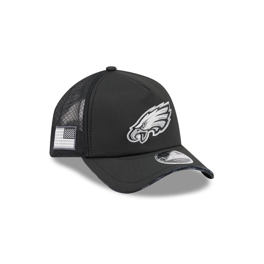 Philadelphia Eagles 2026 Salute to Service 9FORTY APEX Snapback Hat