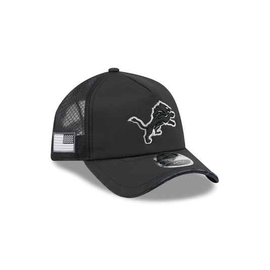Detroit Lions 2026 Salute to Service 9FORTY APEX Snapback Hat