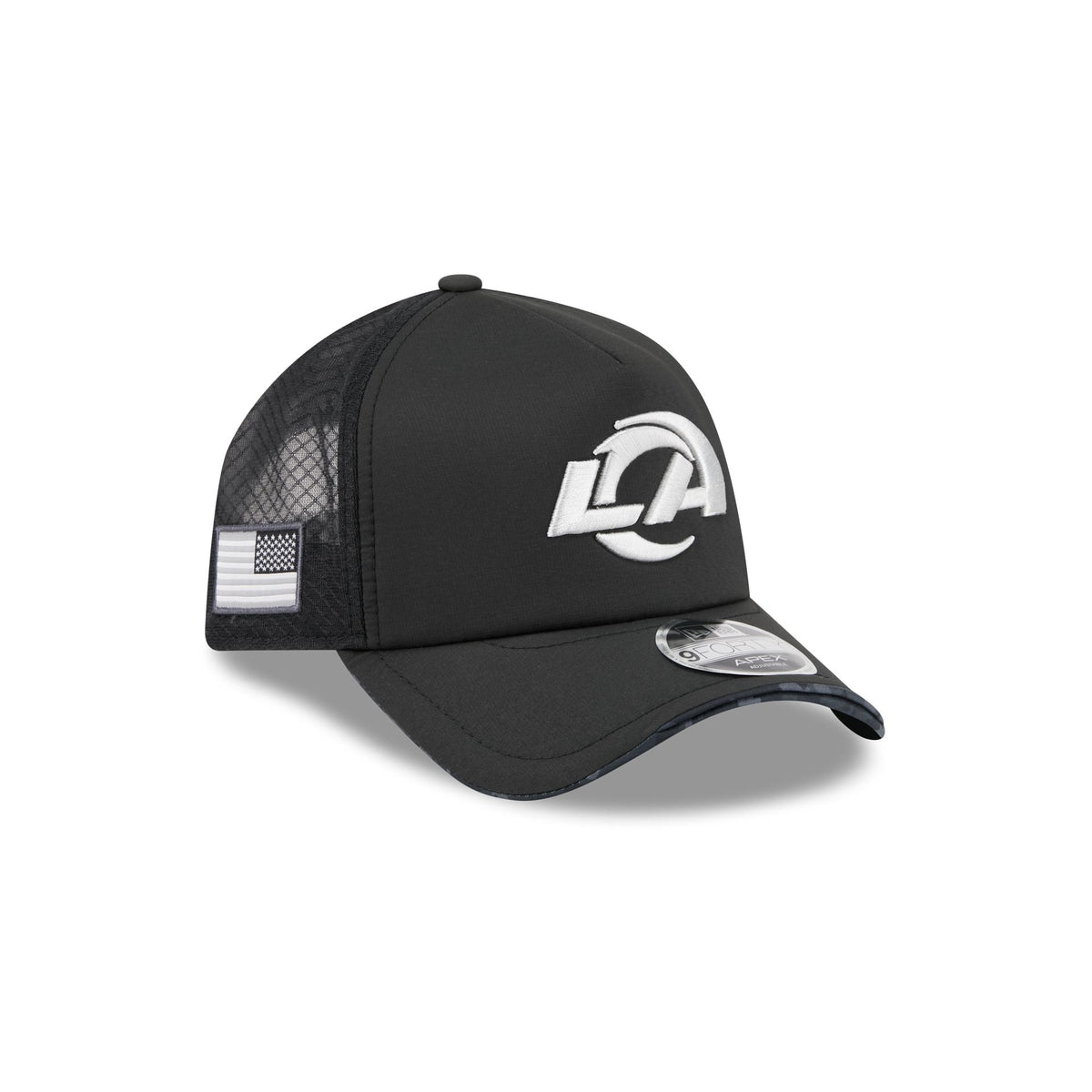 Los Angeles Rams 2026 Salute to Service 9FORTY APEX Snapback Hat