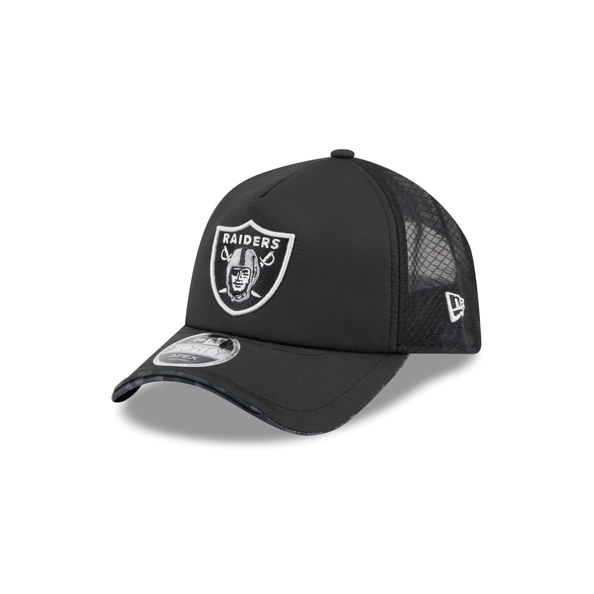 Las Vegas Raiders 2026 Salute to Service 9FORTY APEX Snapback Hat
