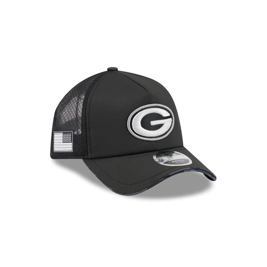 Green Bay Packers 2026 Salute to Service 9FORTY APEX Snapback Hat
