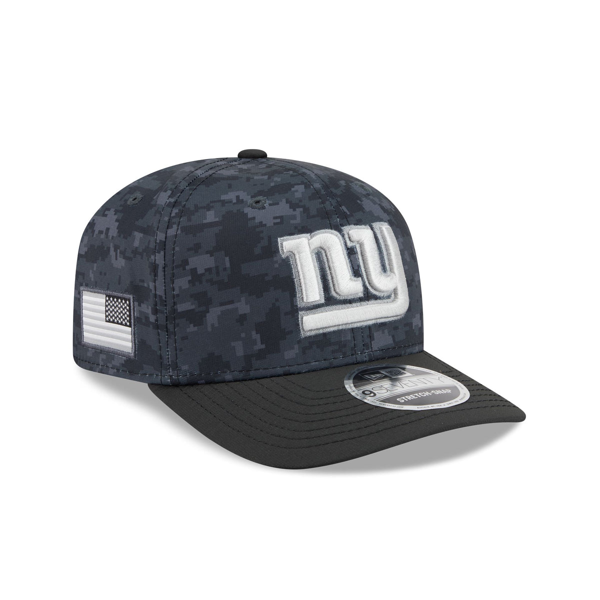 New York Giants 2026 Salute to Service 9SEVENTY Stretch-Snap Hat