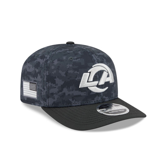 Los Angeles Rams 2026 Salute to Service 9SEVENTY Stretch-Snap Hat