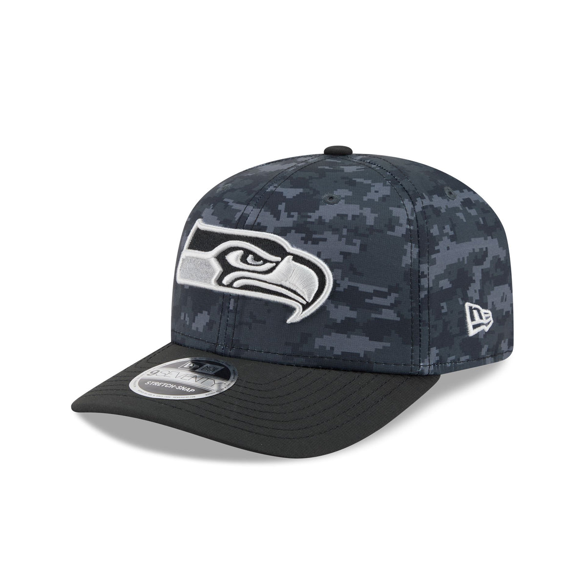 Seattle Seahawks 2026 Salute to Service 9SEVENTY Stretch-Snap Hat