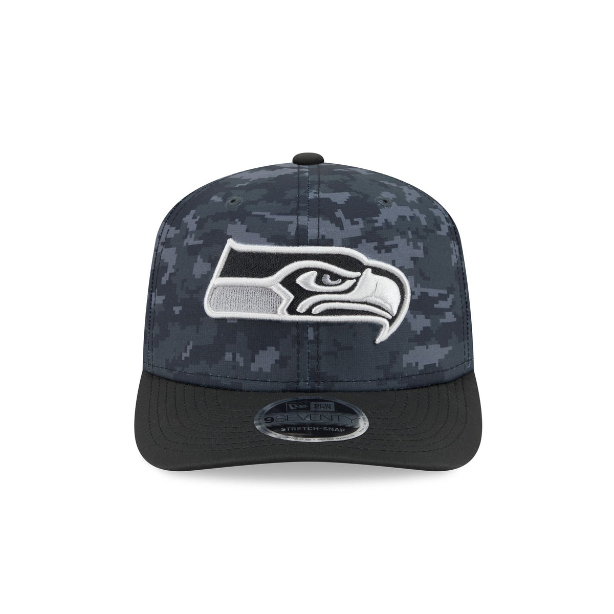 Seattle Seahawks 2026 Salute to Service 9SEVENTY Stretch-Snap Hat