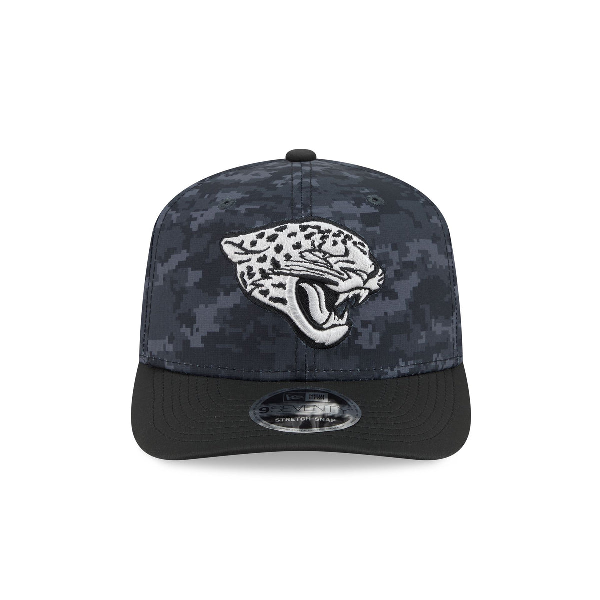 Jacksonville Jaguars 2026 Salute to Service 9SEVENTY Stretch-Snap Hat