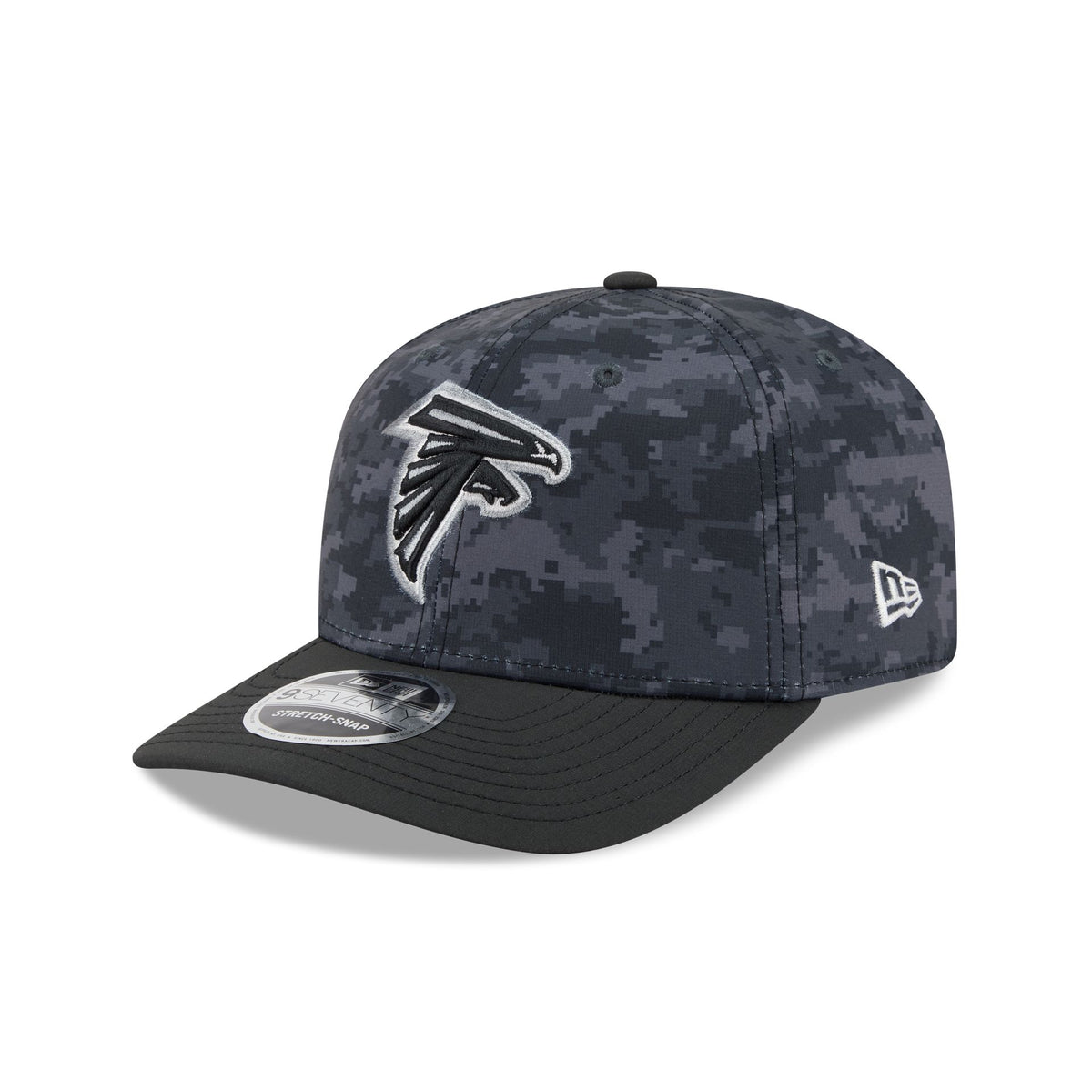 Atlanta Falcons 2026 Salute to Service 9SEVENTY Stretch-Snap Hat