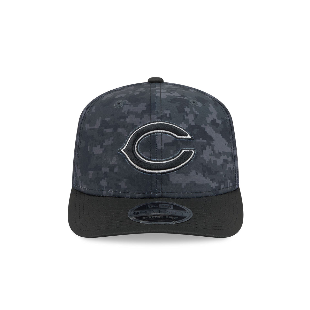 Chicago Bears 2026 Salute to Service 9SEVENTY Stretch-Snap Hat