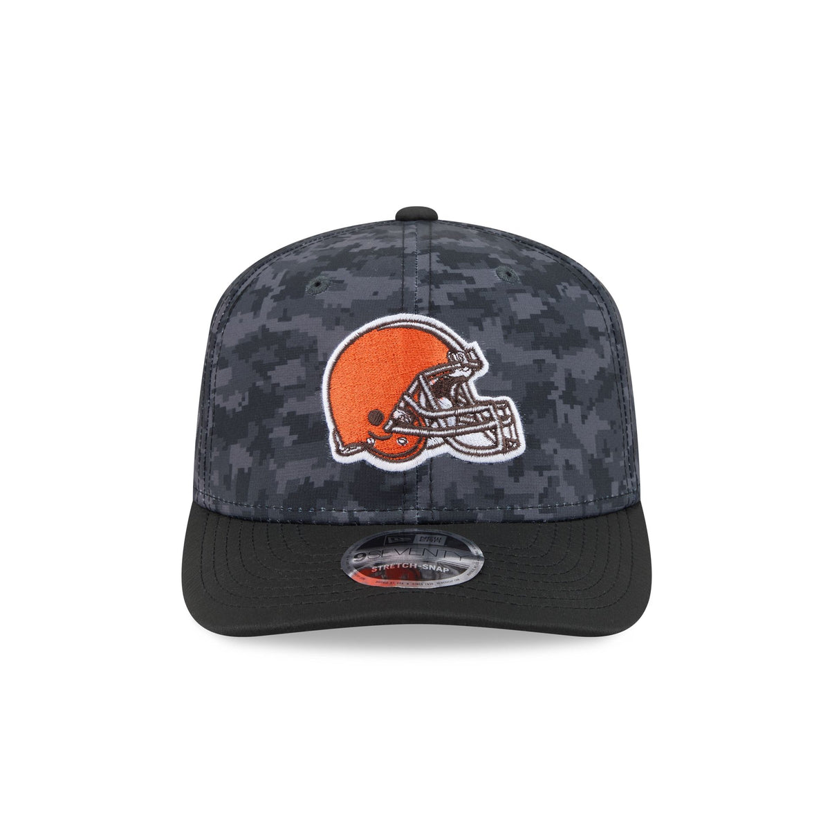 Cleveland Browns 2026 Salute to Service 9SEVENTY Stretch-Snap Hat