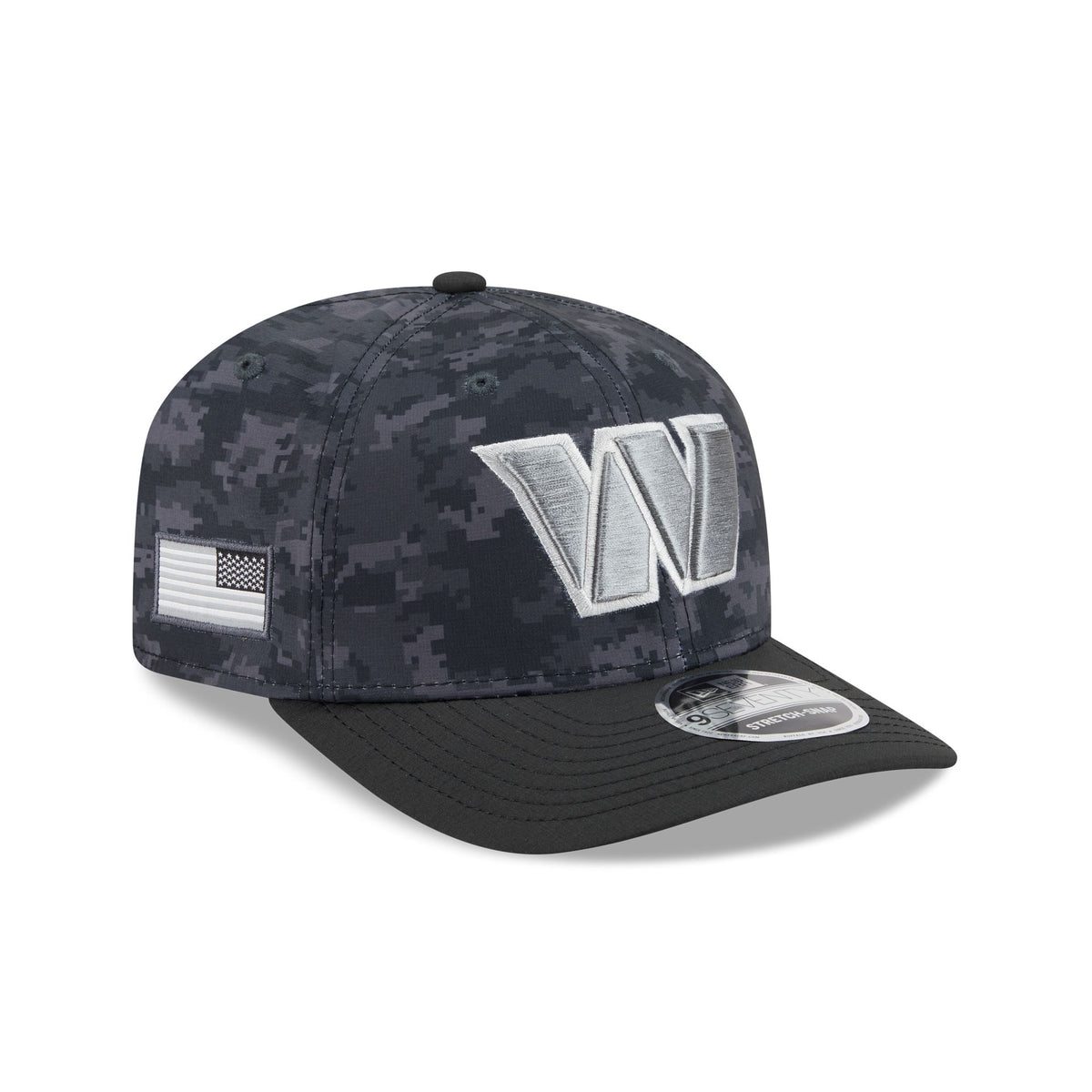 Washington Commanders 2026 Salute to Service 9SEVENTY Stretch-Snap Hat