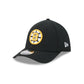 Boston Bruins Team 39THIRTY M-Crown Stretch Fit Hat