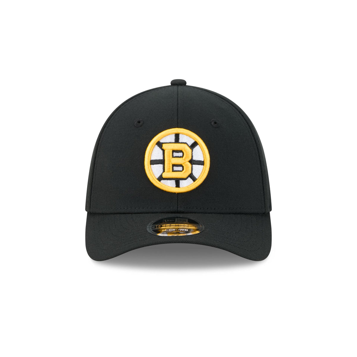 Boston Bruins Team 39THIRTY M-Crown Stretch Fit Hat