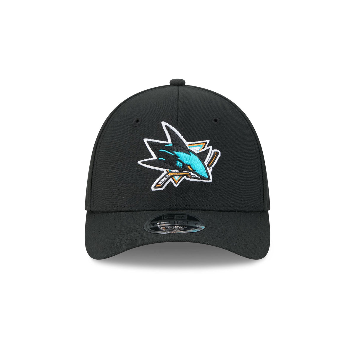 San Jose Sharks Team 39THIRTY M-Crown Stretch Fit Hat