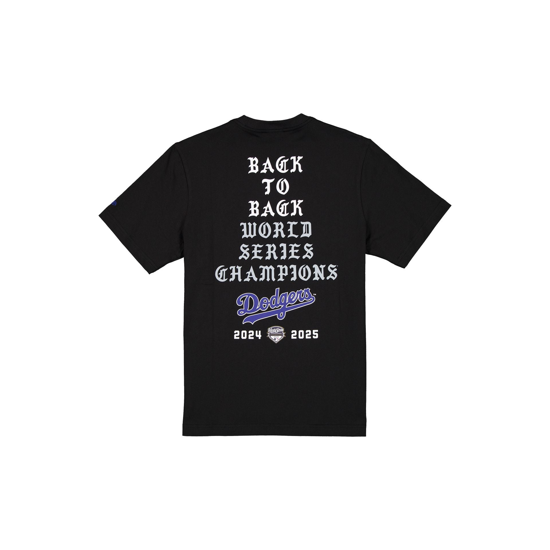 Born x Raised Los Angeles Dodgers Back to Back Black T-Shirt – New