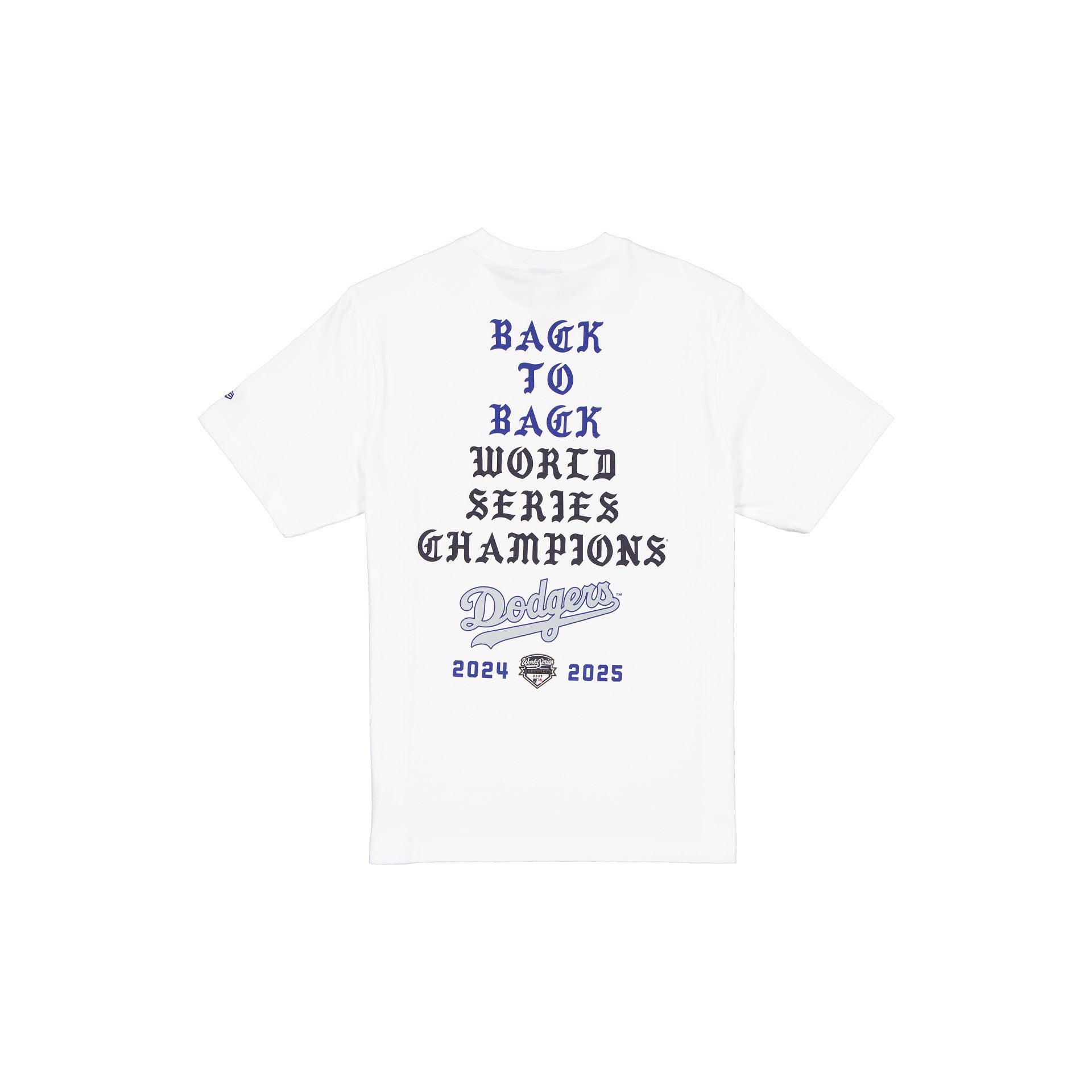 Born x Raised Los Angeles Dodgers Back to Back White T-Shirt – New