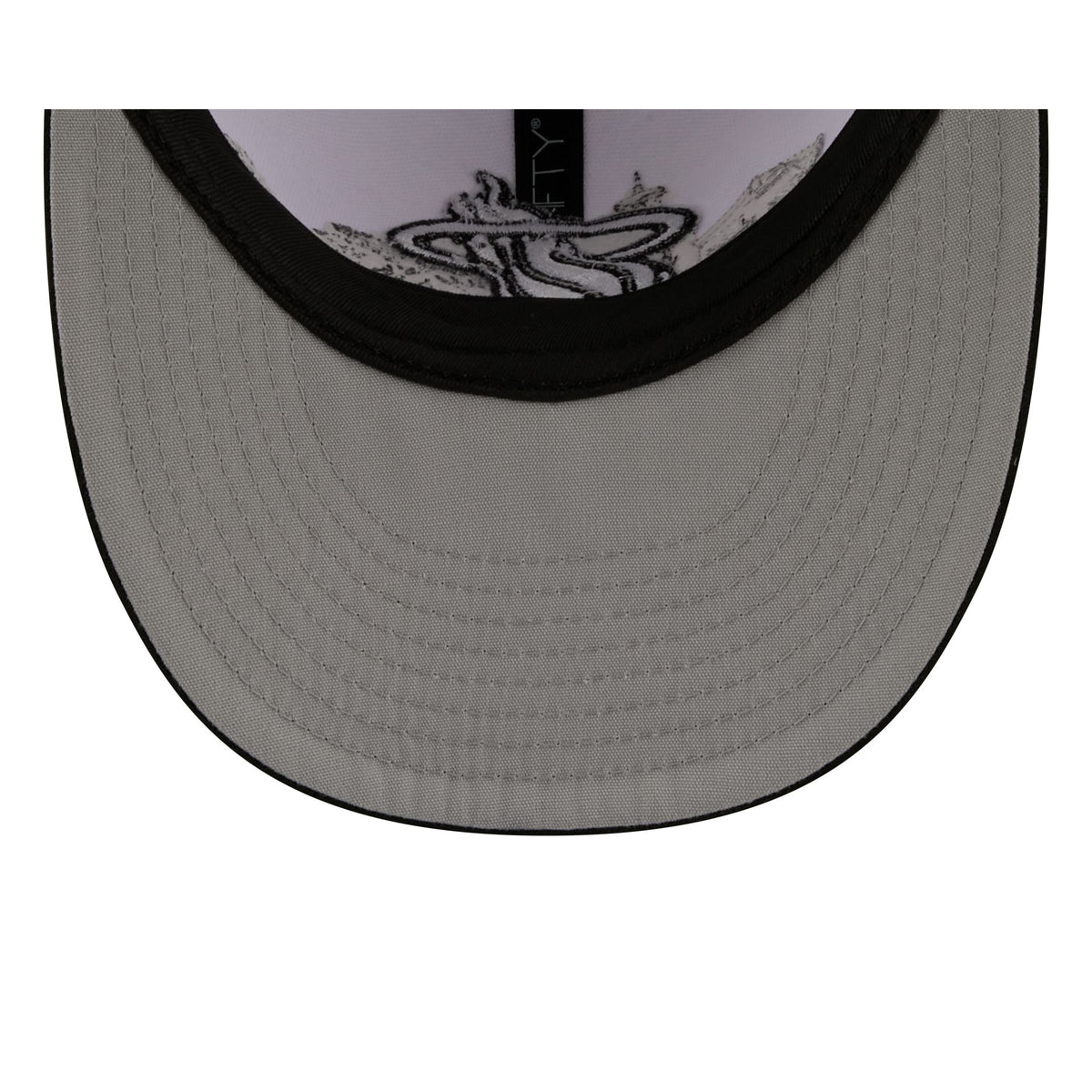 Miami Heat Cityscape White 59FIFTY Fitted Hat
