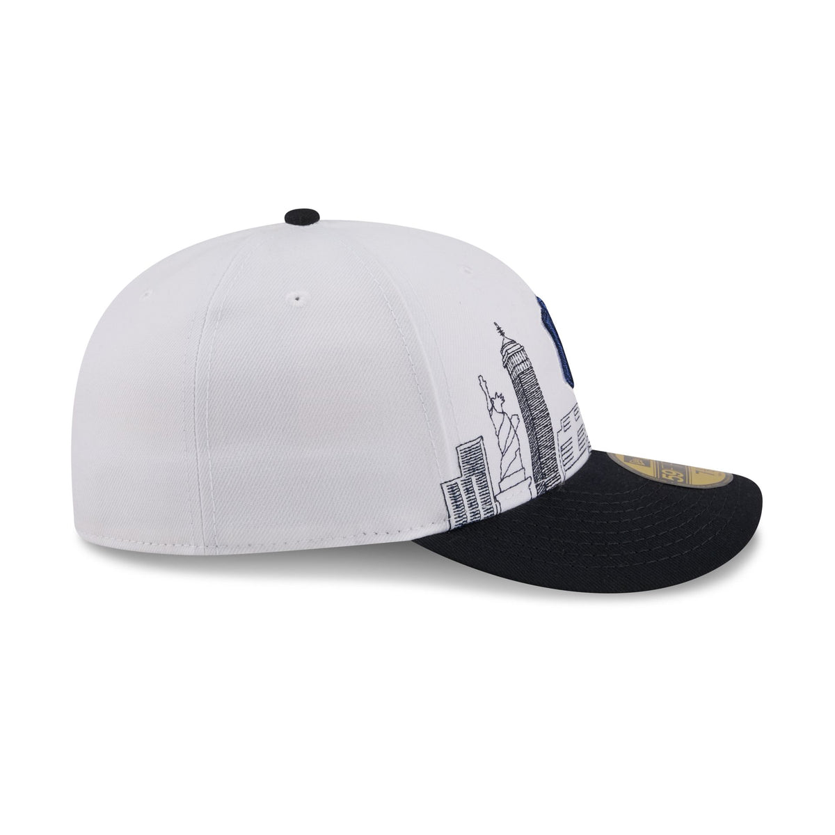 New York Yankees Cityscape White 59FIFTY Fitted Hat