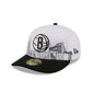 Brooklyn Nets Cityscape White 59FIFTY Fitted Hat