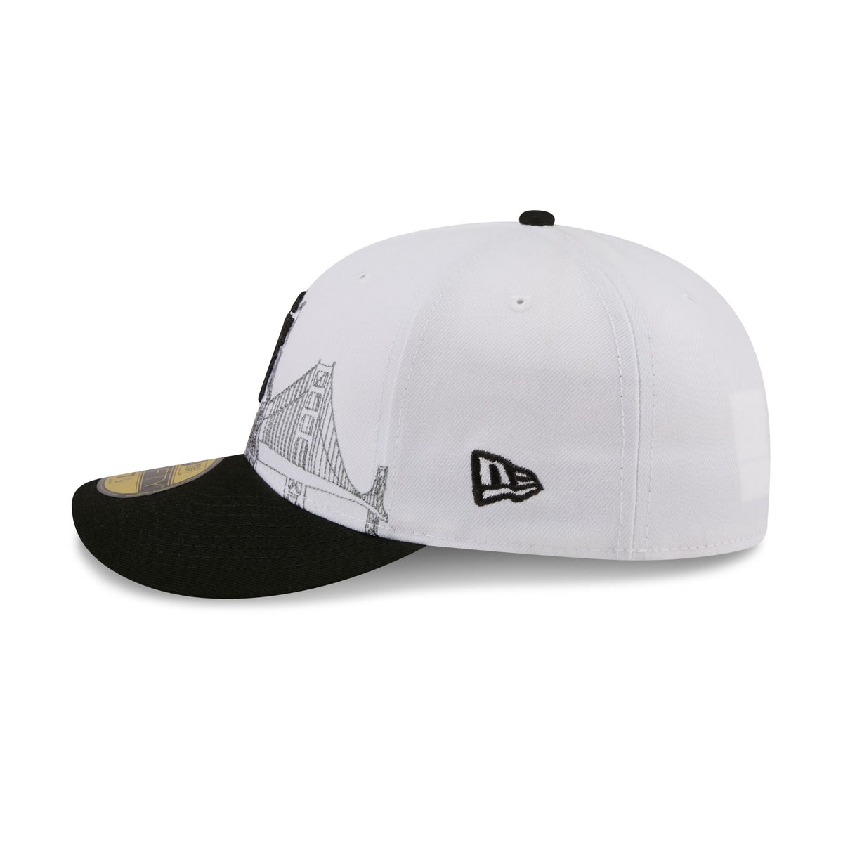 San Francisco Giants Cityscape White 59FIFTY Fitted Hat