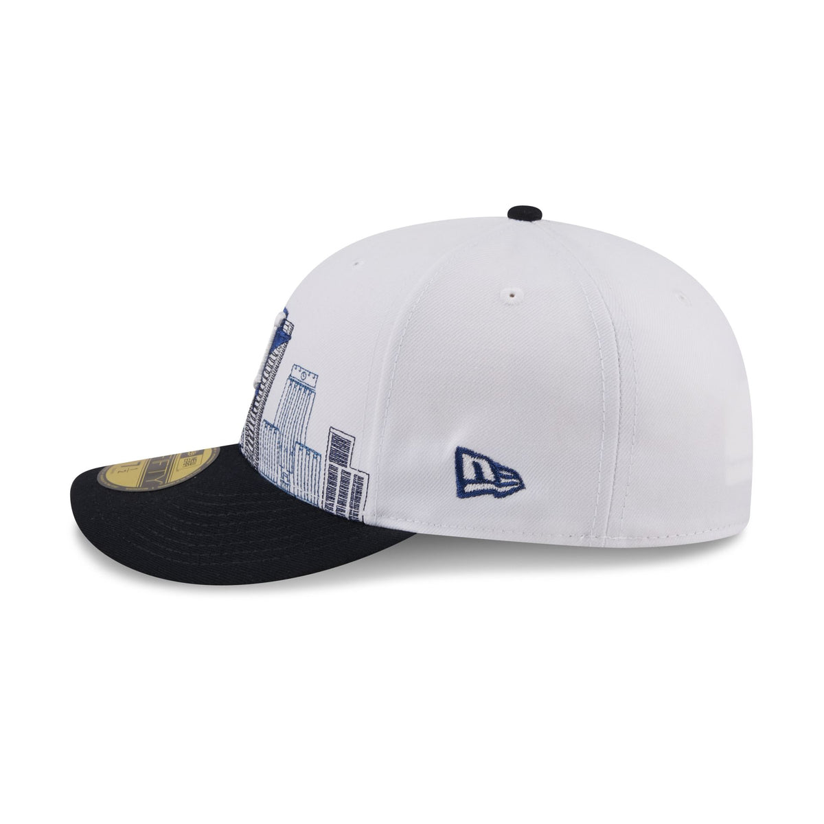 Houston Astros Cityscape White 59FIFTY Fitted Hat