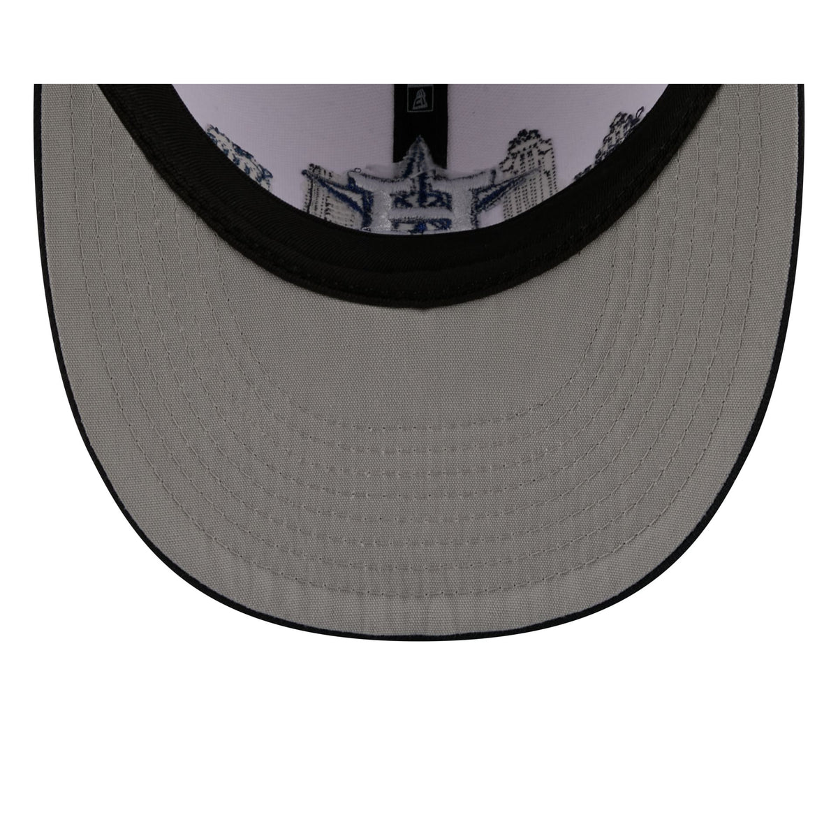 Houston Astros Cityscape White 59FIFTY Fitted Hat